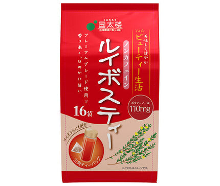 Kunitaro Rooibos Tea Sachet de thé triangulaire 16P 48g (16P) x 6 sachets 