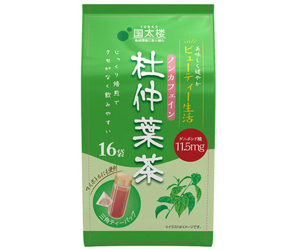 Kunitaro Eucommia Leaf Tea Triangle Tea Bags 16P 48g(16P) x 6 Bags 