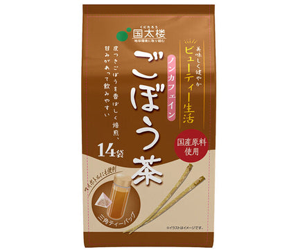 Kokutaro Burdock Tea Triangle Tea Bag 14P 25.2g(14P) x 6 bags 