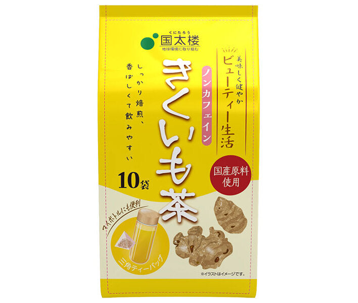 Kunitaro Kikuimo Tea Triangular Tea Bags 10P 15g (10P) x 6 bags [Shipped in Japan]