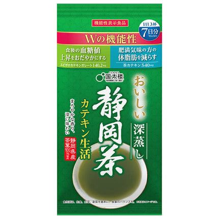 Kunitarou Delicious Deep Steamed Shizuoka Tea Catechin Life 100g x 12 bags 