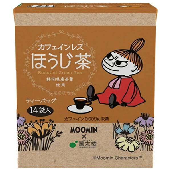国太楼 ムーミン カフェインレス ほうじ茶 ティーバッグ 23.8g(14P)×12個入【日本出荷】