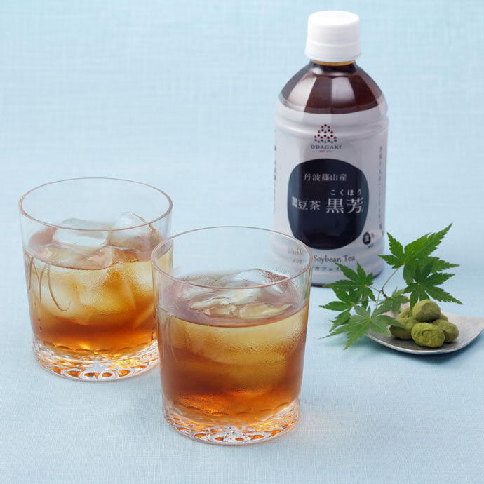 Odagaki Shoten Tanba Sasayama Black Bean Tea Kuroyoshi 350ml PET bottle x 24 bottles [Shipped in Japan]