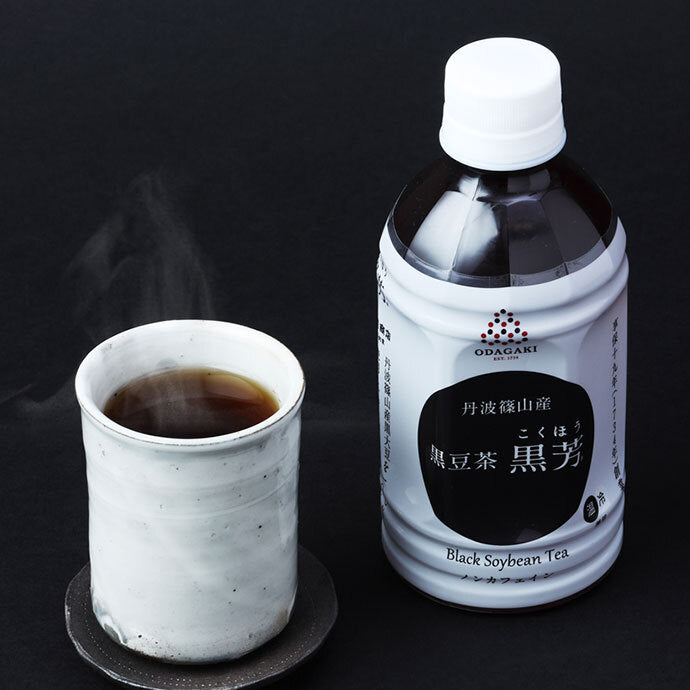 Odagaki Shoten Tanba Sasayama Black Bean Tea Kuroyoshi 350ml PET bottle x 24 bottles [Shipped in Japan]