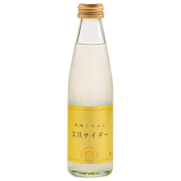 [Best before date: August 29, 2026 or later] Shikoku Kensho Kochi Craft Pomelo Cider 195ml bottle x 24 bottles [Shipped in Japan]