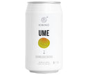 KIMINO DRINKS Eau gazeuse Ume canettes de 350 ml x 24 bouteilles 