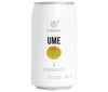 KIMINO DRINKS Eau gazeuse Ume canettes de 350 ml x 24 bouteilles 