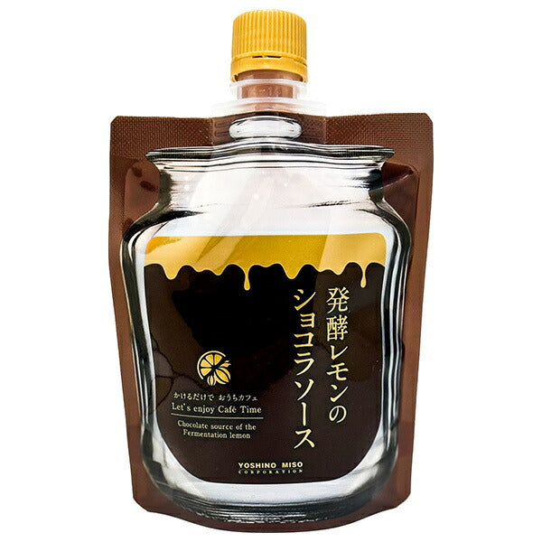 Yoshino Miso Fermented Lemon Chocolate Sauce 180g x 10 pieces [Shipped in Japan]