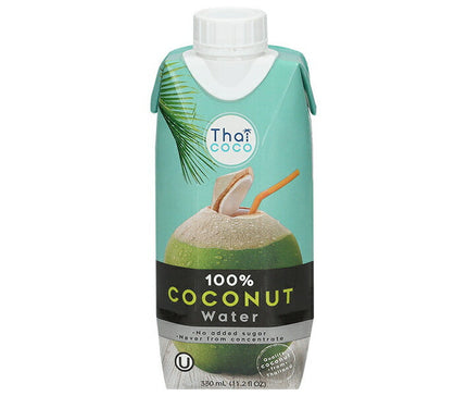 Thailand Bridge 100% coconut water 330ml paper pack x 12 bottles