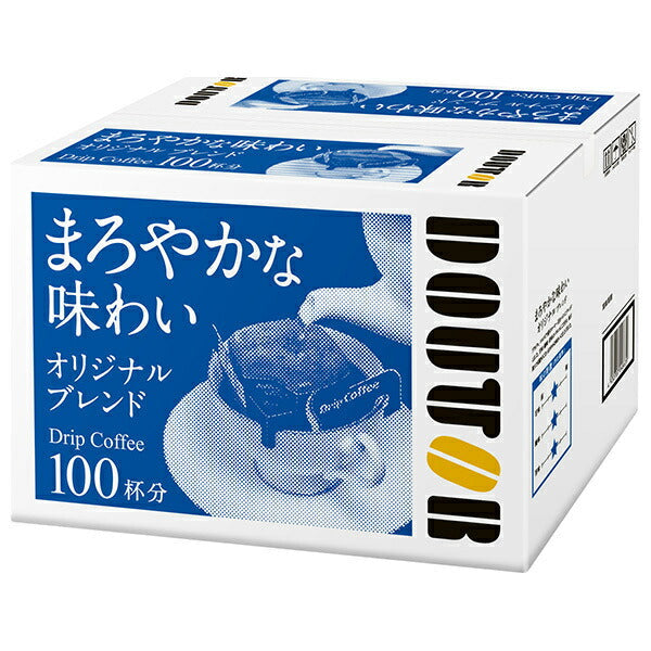 ドトールコーヒー ドトール ドリップコーヒー オリジナルブレンド (10g×100P)×1箱入【日本出荷】
