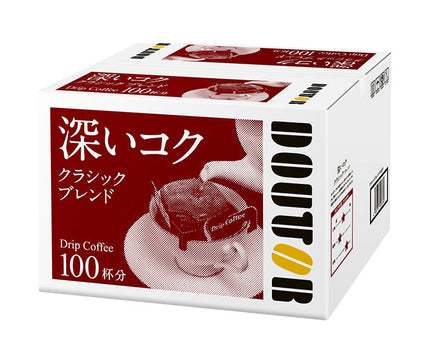 Doutor Coffee Doutor Drip Coffee Classic Blend (10g x 100P) x 1 boîte