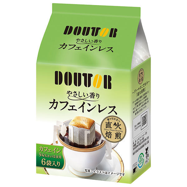 Doutor Coffee Gentle Scent Decaffeinated (7g x 6 bags) x 36 pieces [Shipped in Japan]