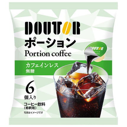 Doutor Coffee Potion (decaffeinated) (11g x 6) x 24 bags [shipped in Japan]