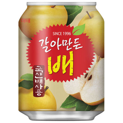 Boisson au jus de poire Haitai de Five Star Corporation, canette de 238 ml x 24 (12 x 2)