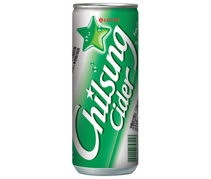 Five Star Corporation Lotte Chilsung Cider 250ml can x 30 cans 