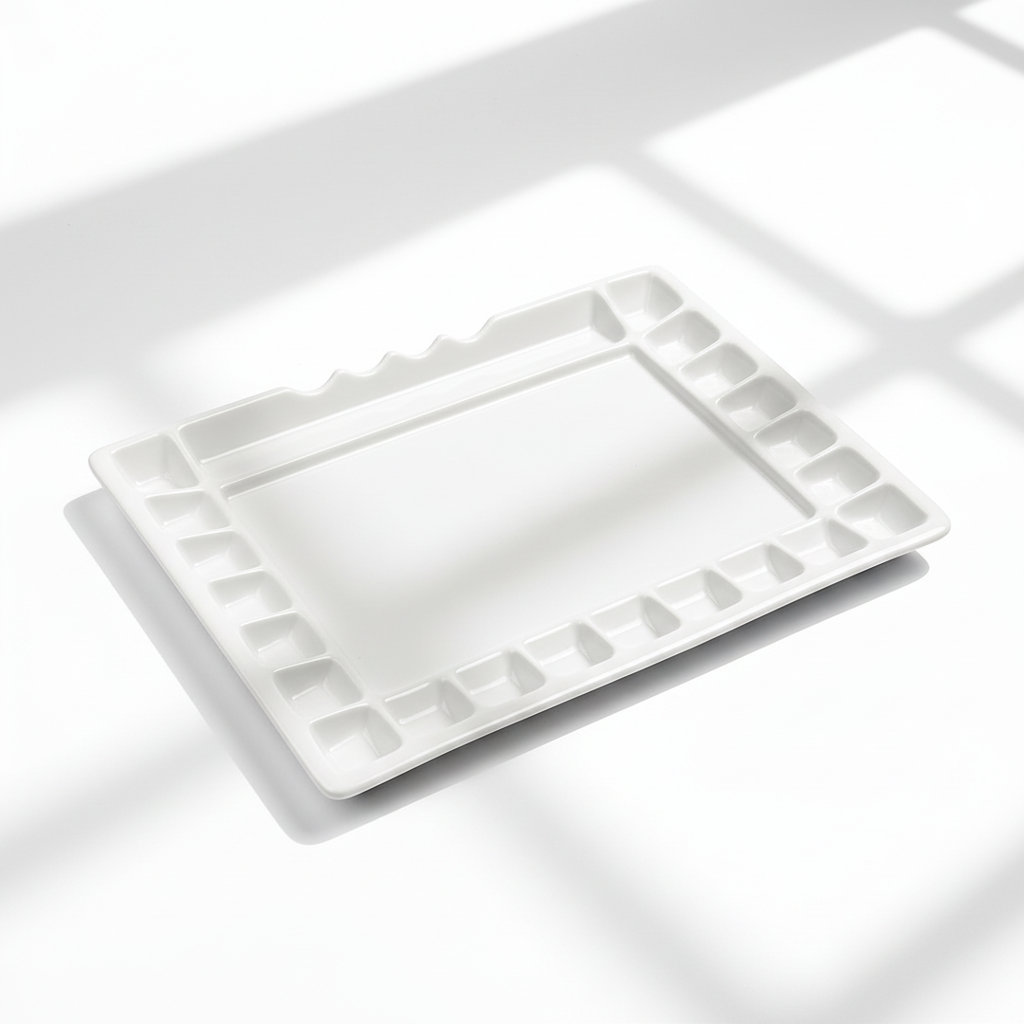 21 Wells Ceramic Color Tray Palette 12
