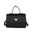 Ladies Leather Square Shaped Flap Quilted Crossbody bag for women