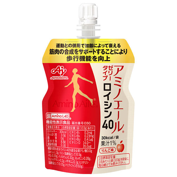 Ajinomoto Amino Ale Jelly Type Leucine 40 103g Pouch x 6