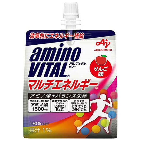 Ajinomoto Amino Vital Jelly Multi Energy 180g pouch x 24 pieces [Shipped in Japan]