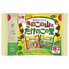 明治 きのこの山とたけのこの里 92g(8袋)×18袋入【日本出荷】