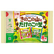 Meiji Mushroom Mountain & Takenoko no Sato Chocolate Snacks, 92g (8 Packs) x 18 Boxes [Ships from Japan]