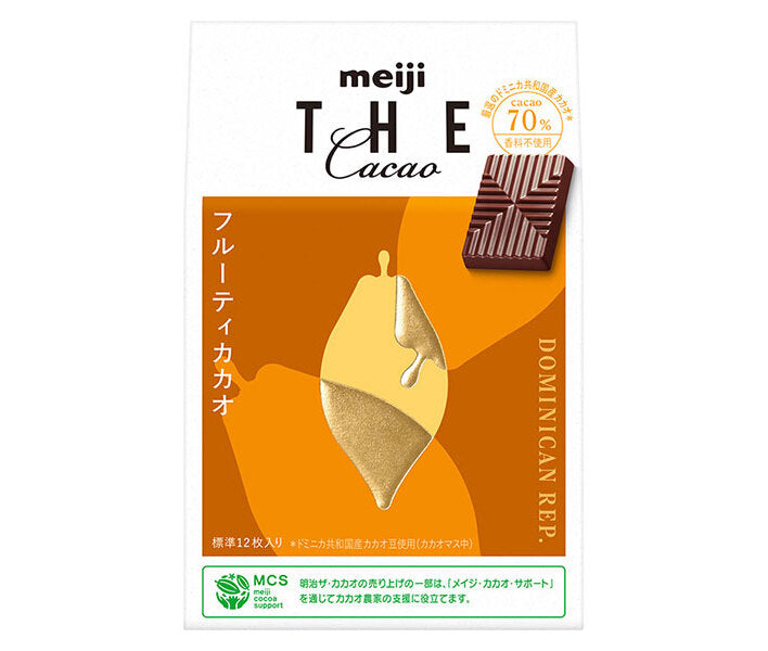 Meiji The Cacao Fruity Cacao 42g x 7 boîtes 