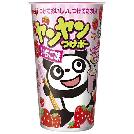 Meiji Yanyan Tsukebo Strawberry flavor 48g x 10 boxes [shipped in Japan]