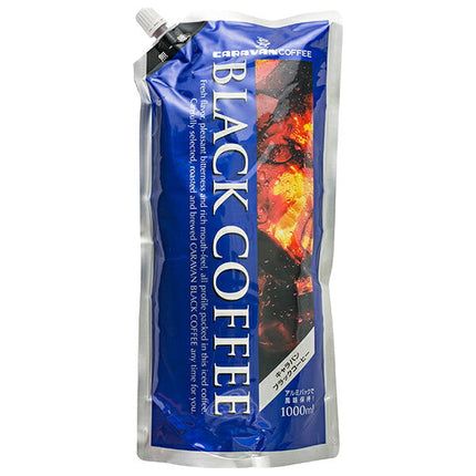 Caravan Coffee Café Noir Non Sucré 1L x 12 bouteilles 