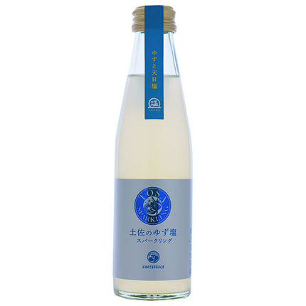 [5% OFF all items! Starting 1/15! ] Studio Okamura Tosa Yuzu Salt Sparkling 195ml bottles x 24 bottles 