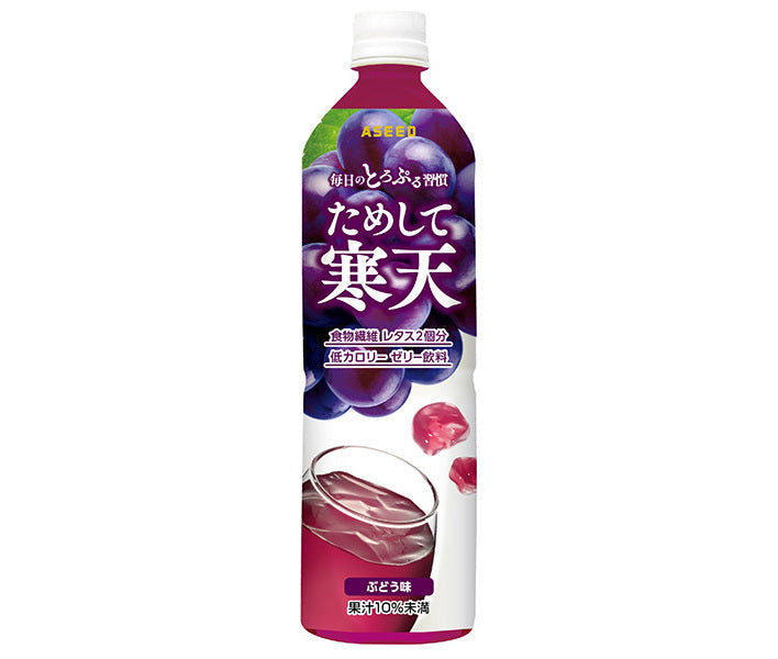 Ashido Try Agar Grape Flavor 900ml PET Bottle x 12 