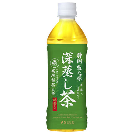 Ashido Deep Steamed Tea 500ml PET Bottle x 24 