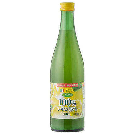 Jus de citron 100 % concentré Tomato Corporation 500 ml x 12 bouteilles 