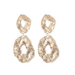 Jewelry Baroque Alloy Geometric Irregular Earrings