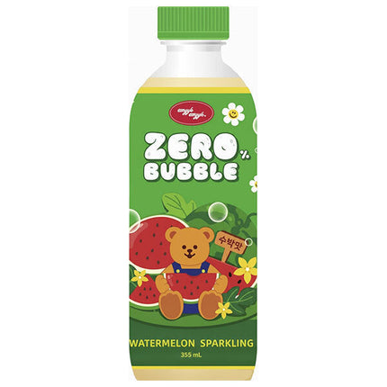JN Global Wiggle Wiggle ZERO Bubble Watermelon 355ml x 24 bottles [Shipped in Japan]