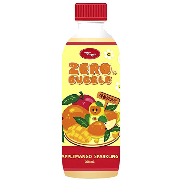 JN Global Wiggle Wiggle ZERO Bubble Apple Mango 355ml x 20 bottles [Shipped in Japan]