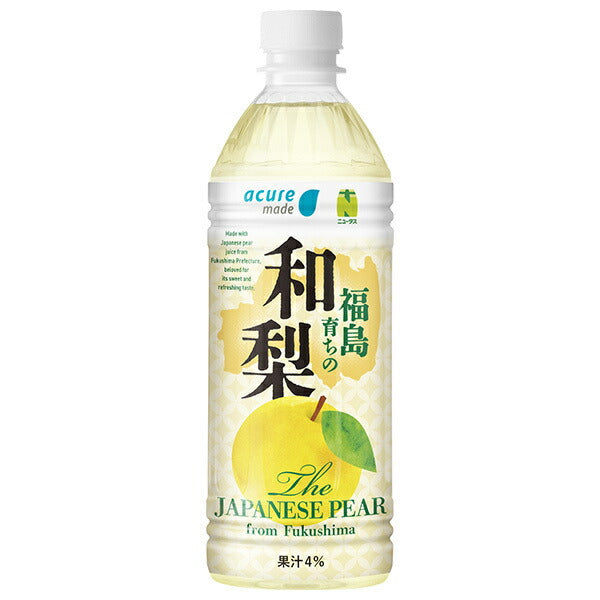 アキュメイド 福島 育ちの 和梨 500mlペットボトル×24本入【日本出荷】