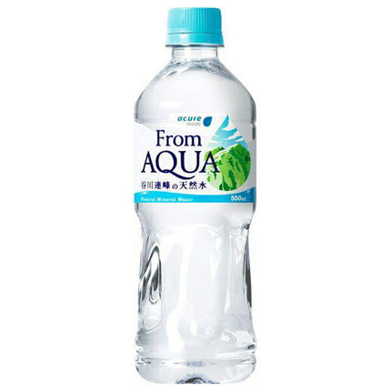 JR East acure made from aqua Tanigawa Mountain Range Natural Water 550ml PET bottle x 24 bottles 