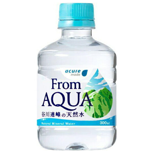 JR East Acure Made From Aqua Tanigawa Mountain Range Natural Water 300ml PET bottles x 24 bottles [Shipped in Japan]