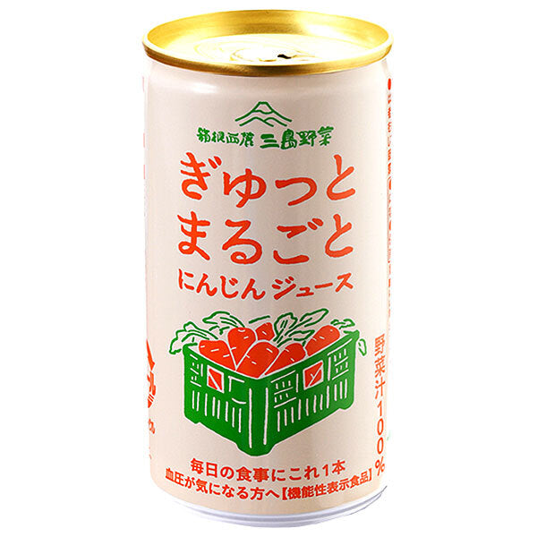 Tohei Shokai Gyutto Whole Carrot Juice 190g can x 30 bottles [shipped in Japan]
