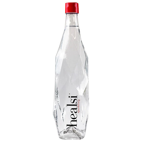 magnet healsi(ヘアルシ) SPARKLING GLASS BOTTLE CRYSTAL 850ml×6本入【日本出荷】