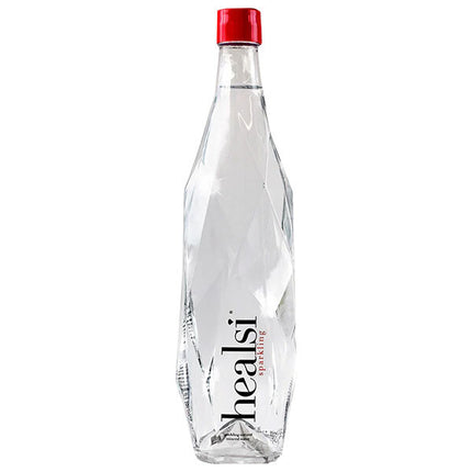 magnet healsi(ヘアルシ) SPARKLING GLASS BOTTLE CRYSTAL 850ml×6本入【日本出荷】