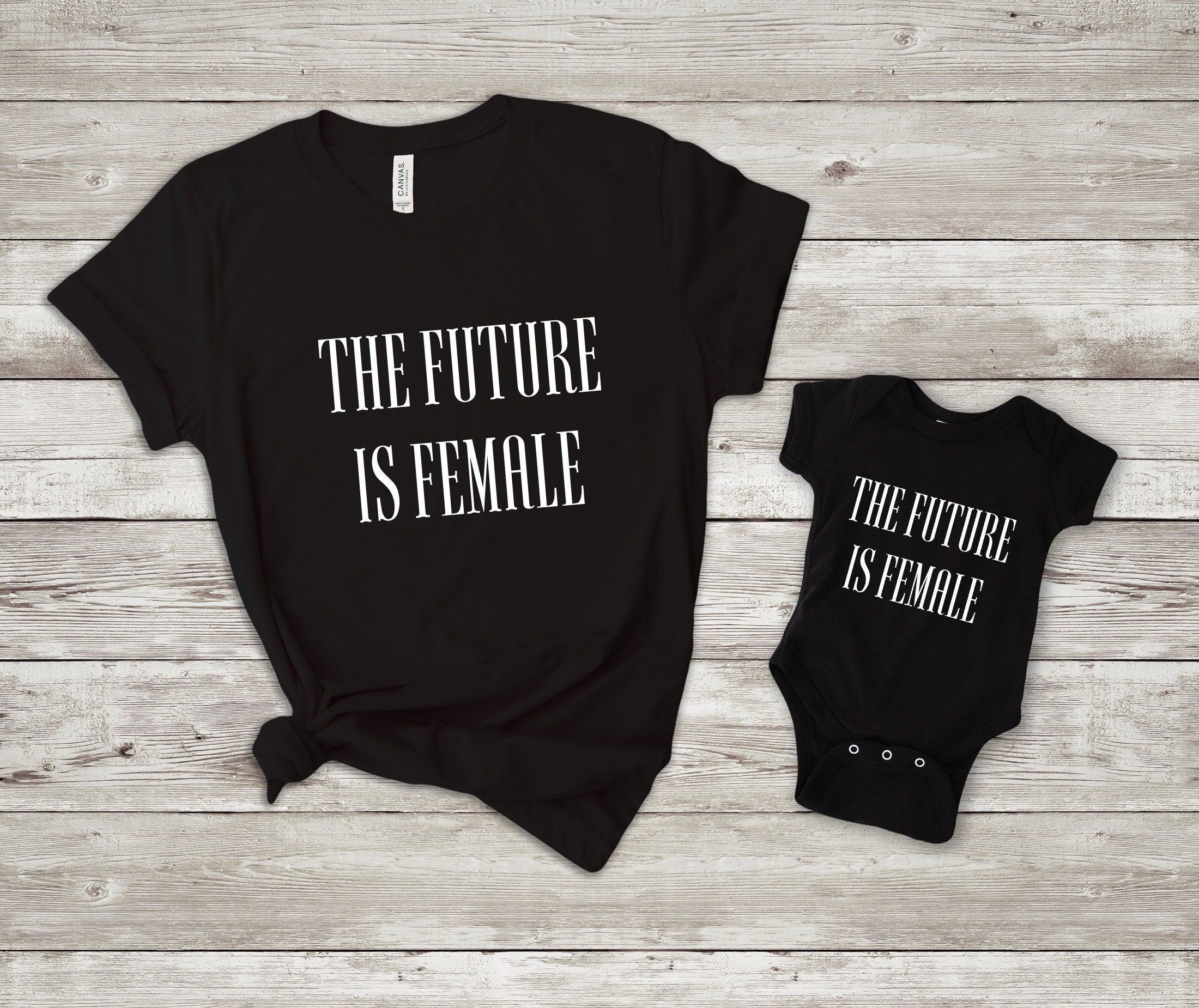 Future is Female Matching Mommy and Me Shirts