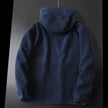Fleece Hoodie – Warm Zipper Pocket Amekaji Style Hooded Jacket