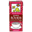 Boisson à base de soja café moka Kikkoman, 200 ml, 18 cartons de 200 ml.