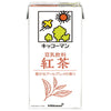 Kikkoman soy milk drink black tea 1000ml paper carton x 12 (6 x 2) bottles 