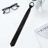 Men's Zip Tie Necktie – Polyester Arrow Bow Tie for Business & Formal Wear | Canada & USA