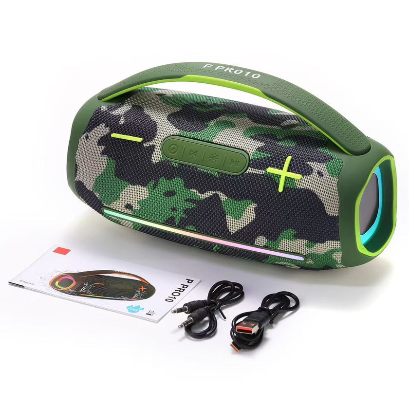Portable 30W Bluetooth Speaker Canada, Wireless Outdoor Speaker with Card Slot & Call Function