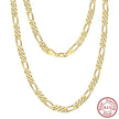 Women's Fashion Sterling Silver Chevron Necklace