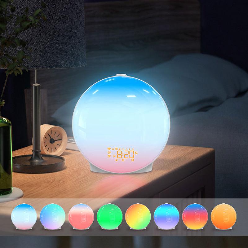 Sunrise Alarm Clock with Wake-Up Light Simulation