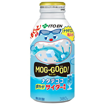 Itoen Mogutto Nata de Coco Refreshing cider flavor 380g bottle can x 24 pieces [Shipped in Japan]